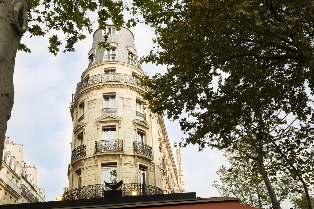 Hotel Paix Republique Paris Exterior photo